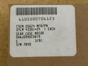 Lot of 10 Bell Helicopter UH-1 Huey Gear Case Motor P/N DYLM43301-24